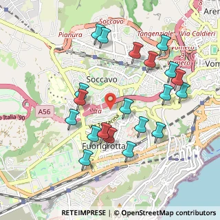 Mappa Via Porcelli Nicola e Tullio, 80126 Napoli NA, Italia (1.0725)
