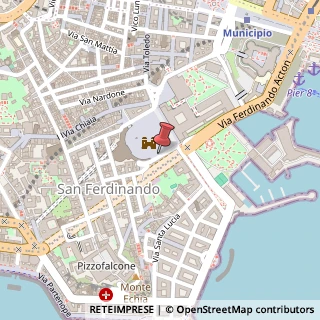 Mappa Piazza del plebiscito 6, 80132 Napoli, Napoli (Campania)
