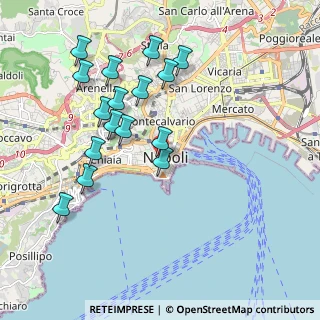 Mappa Vico Egiziaca a Pizzofalcone, 80132 Napoli NA, Italia (2.08625)