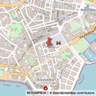 Mappa Via Nuova Pizzofalcone, 8, 80132 Napoli, Napoli (Campania)