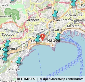 Mappa Via S. Pasquale, 80100 Napoli NA, Italia (3.45636)