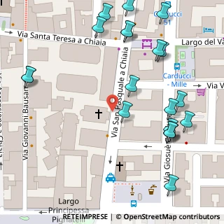 Mappa Via S. Pasquale, 80100 Napoli NA, Italia (0.0905)