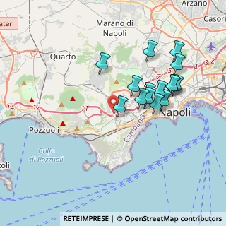 Mappa Viale Maria Bakunin, 80125 Napoli NA, Italia (3.71333)