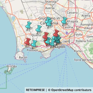 Mappa Viale Maria Bakunin, 80125 Napoli NA, Italia (5.22067)