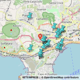 Mappa Viale Maria Bakunin, 80125 Napoli NA, Italia (1.8315)