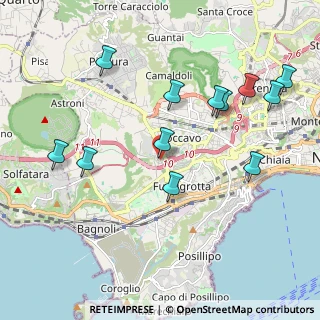Mappa Viale Maria Bakunin, 80125 Napoli NA, Italia (2.33083)
