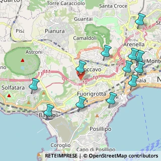 Mappa Viale Maria Bakunin, 80125 Napoli NA, Italia (2.62833)