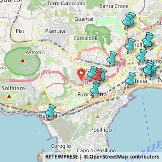 Mappa Viale Maria Bakunin, 80125 Napoli NA, Italia (2.87824)