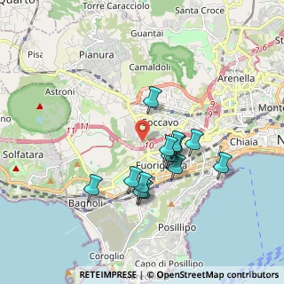 Mappa Viale Maria Bakunin, 80125 Napoli NA, Italia (1.64571)