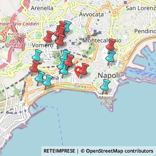 Mappa 80121 Napoli NA, Italia (0.9555)