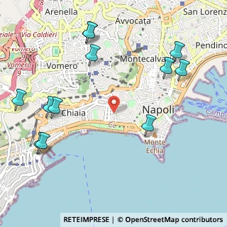 Mappa 80121 Napoli NA, Italia (1.44417)