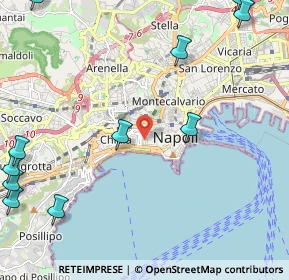 Mappa 80121 Napoli NA, Italia (3.50636)