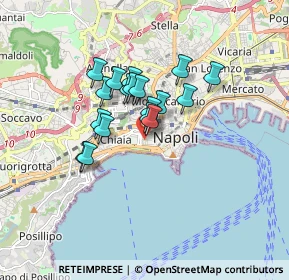 Mappa 80121 Napoli NA, Italia (1.29389)