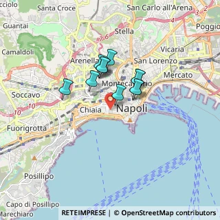 Mappa 80121 Napoli NA, Italia (1.29583)