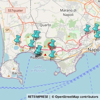 Mappa Contrada Pisciarelli, 80078 Pozzuoli NA, Italia (4.21615)