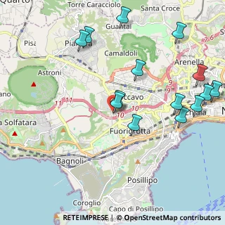 Mappa Via Vincenzo Tiberio, 80126 Napoli NA, Italia (2.56786)