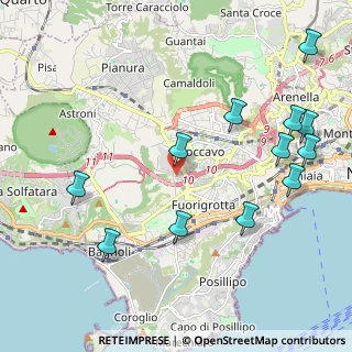 Mappa Via Vincenzo Tiberio, 80126 Napoli NA, Italia (2.66417)