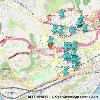 Mappa Via Vincenzo Tiberio, 80126 Napoli NA, Italia (1.182)