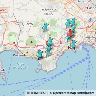 Mappa Via Vincenzo Tiberio, 80126 Napoli NA, Italia (3.49154)