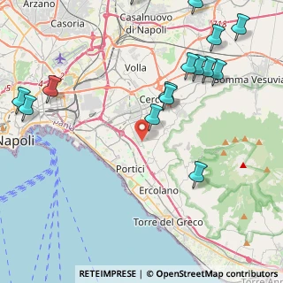 Mappa Via di Vittorio Giuseppe, 80046 San Giorgio a Cremano NA, Italia (5.90333)