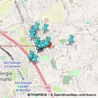 Mappa Via di Vittorio Giuseppe, 80046 San Giorgio a Cremano NA, Italia (0.363)