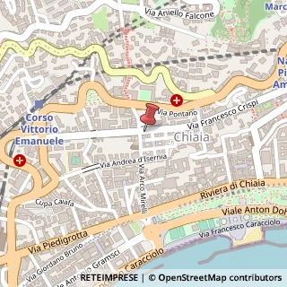Mappa Via Francesco Crispi, 121, 80122 Napoli, Napoli (Campania)