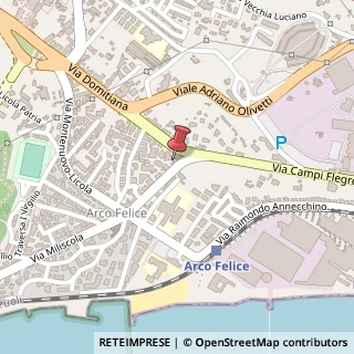 Mappa Via Campi Flegrei, 50, 80078 Pozzuoli, Napoli (Campania)