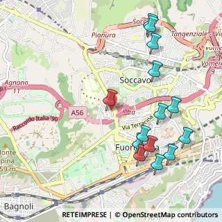 Mappa Via Giulio Natta, 80126 Napoli NA, Italia (1.26357)
