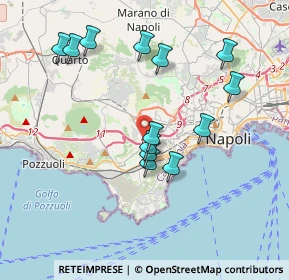 Mappa Via Vicinale Cupa Cintia, 80125 Napoli NA, Italia (3.87231)