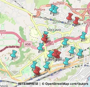 Mappa Via Vicinale Cupa Cintia, 80125 Napoli NA, Italia (1.188)