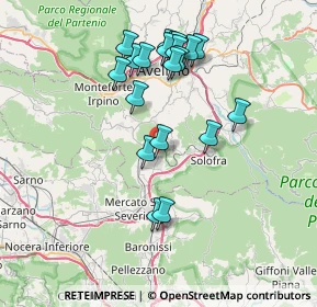 Mappa Via Santa Margherita, 83025 Montoro AV, Italia (7.653)
