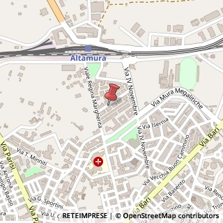 Mappa Via Caduti di Via Fani, 12, 70022 Altamura, Bari (Puglia)