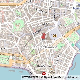 Mappa Via Egiziaca a Pizzofalcone, 17, 80132 Napoli, Napoli (Campania)