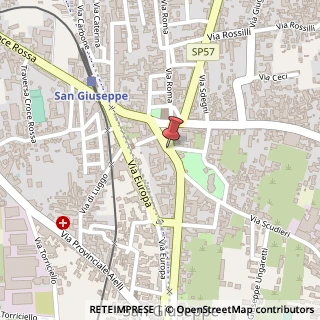 Mappa Piazza Giuseppe Garibaldi, 55, 80047 San Giuseppe Vesuviano, Napoli (Campania)