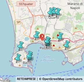 Mappa Viale Cimitero, 80078 Pozzuoli NA, Italia (3.90538)