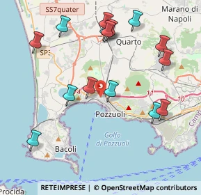 Mappa Viale Cimitero, 80078 Pozzuoli NA, Italia (4.77067)