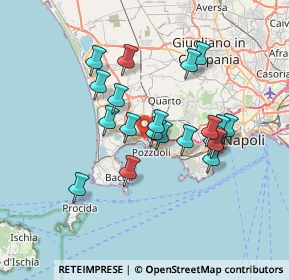 Mappa Viale Cimitero, 80078 Pozzuoli NA, Italia (6.4085)