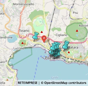 Mappa Viale Cimitero, 80078 Pozzuoli NA, Italia (1.55154)