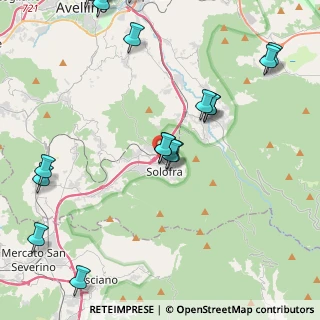 Mappa Via Toro Sottano, 83029 Solofra AV, Italia (6.175)