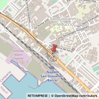 Mappa Corso San Giovanni a Teduccio, 406, 80146 Napoli, Napoli (Campania)