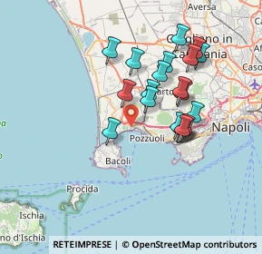 Mappa Via Patria Licola, 80078 Pozzuoli NA, Italia (6.735)