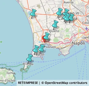 Mappa Traversa I Patria Montenuovo Licola, 80078 Pozzuoli NA, Italia (8.44727)