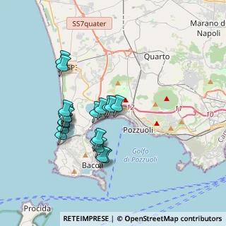 Mappa Via Patria Licola, 80078 Pozzuoli NA, Italia (3.613)