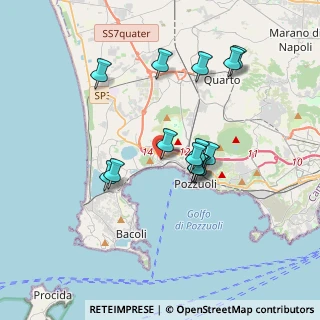 Mappa Via Patria Licola, 80078 Pozzuoli NA, Italia (3.44929)