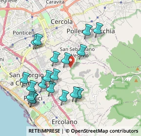 Mappa Via della Barcaiola, 80056 Ercolano NA, Italia (2.18263)