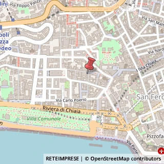 Mappa Via Bisignano, 67, 80121 Napoli, Napoli (Campania)