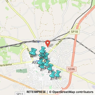 Mappa Strada Privata Albenga, 70022 Altamura BA, Italia (1.01667)
