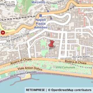 Mappa Via Giovanni Bausan, 11, 80121 Napoli, Napoli (Campania)