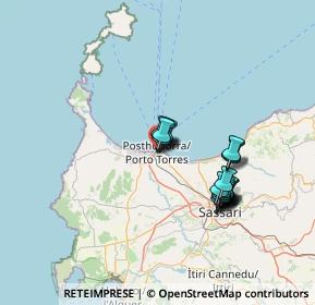 Mappa Via Ettore Sacchi, 07046 Porto Torres SS, Italia (13.0685)