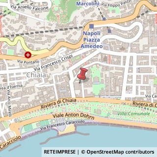 Mappa Via Rione Sirignano, 7, 80121 Napoli, Napoli (Campania)
